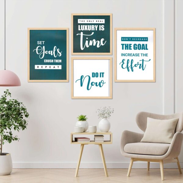 SET OF 4 DIGITAL PAINTINGS